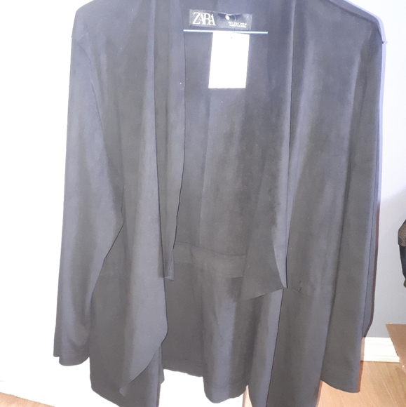 Suede Zara jacket/sweater - Picture 4 of 4